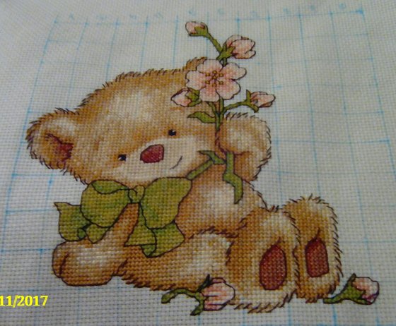 Этап процесса «Милый мишка»