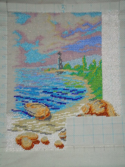 Этап процесса «триптих море»