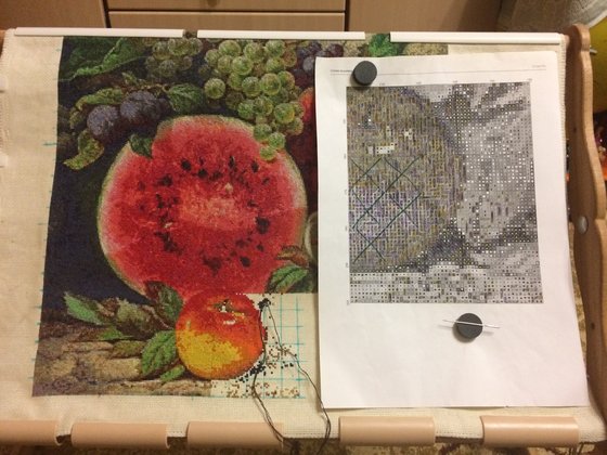 Этап процесса «Арбуз»