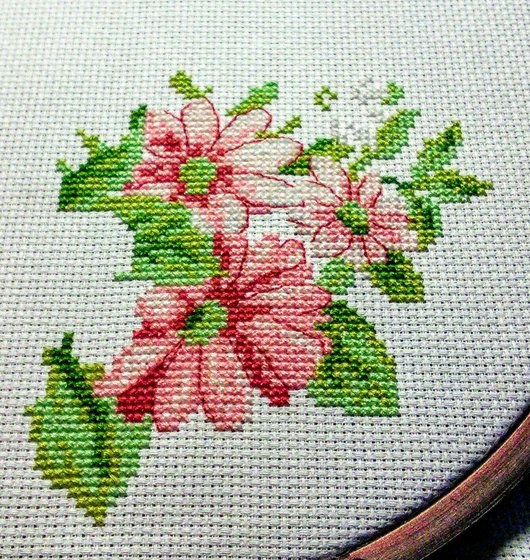 Этап процесса «Цветочки»