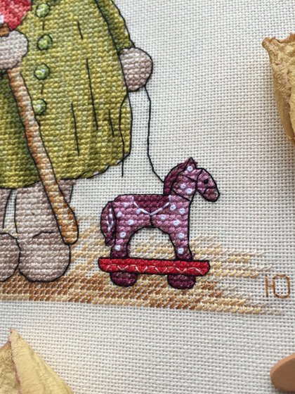 Этап процесса «Зайка с леденцом "Анастасия Еремеева"»