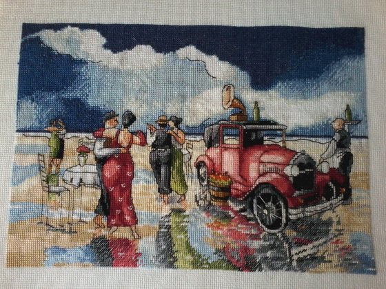 Этап процесса «-design works пляжный вальс»