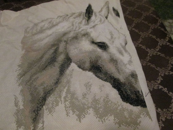 Этап процесса «пара белых лошадей»