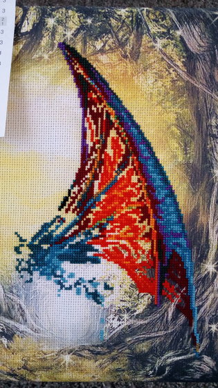 Этап процесса «Лесной дракон»