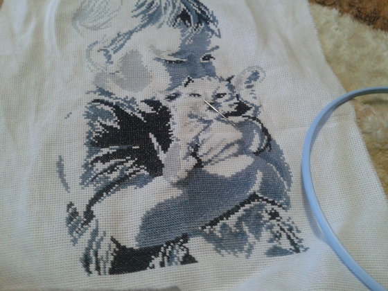 Этап процесса «"Мальчик с котёнком" фирмы ОВЕН»