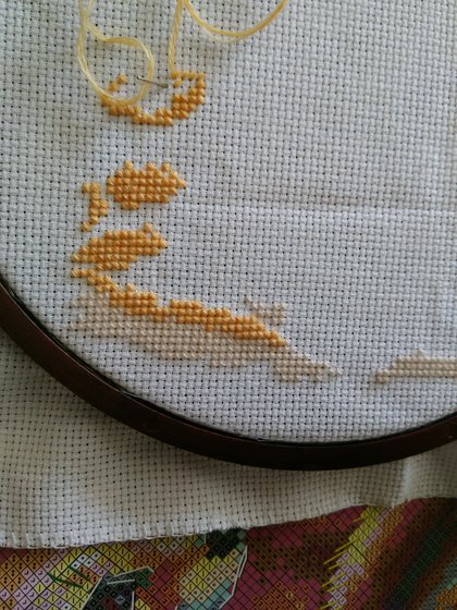 Этап процесса «Лисички от Риолис»