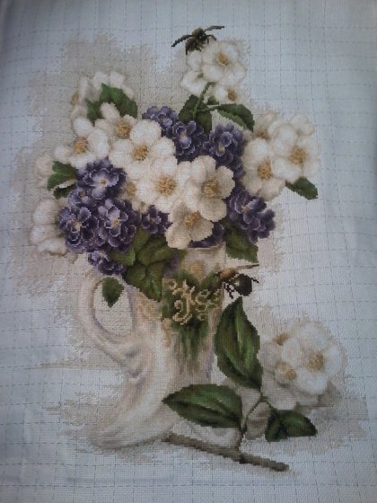 Этап процесса «Цветы жасмина от Luca-S»