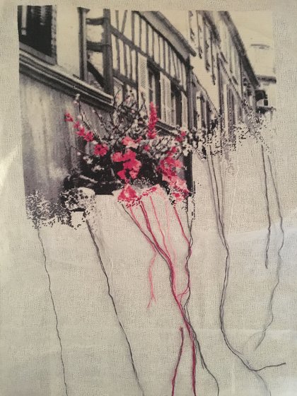 Этап процесса «Розовое настроение»