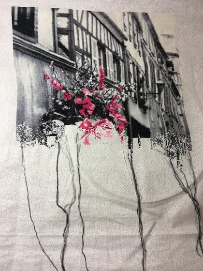 Этап процесса «Розовое настроение»