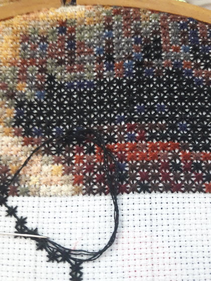 Этап процесса «Ловец снов, лев»