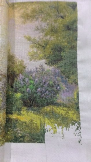 Этап процесса «Пейзаж,природа,весна»