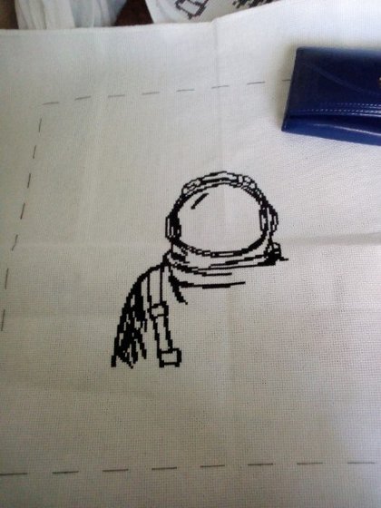 Этап процесса «Космонавт»