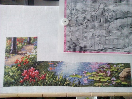 Этап процесса «Японский сад»