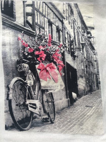 Этап процесса «Розовое настроение»