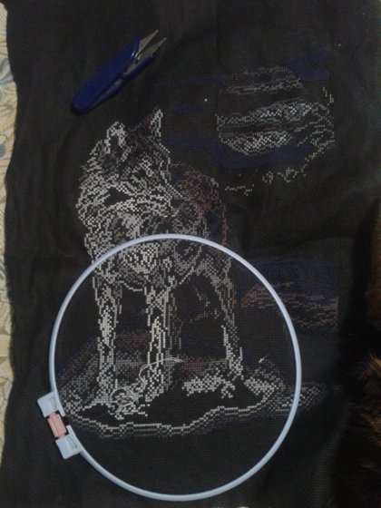 Этап процесса «"Белый волк" фирма PANNA»