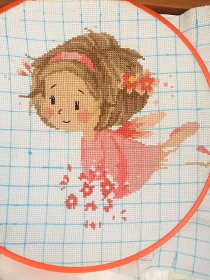 Этап процесса «Pink fairy»