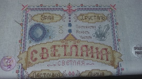 Этап процесса «Именной оберег»