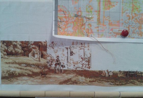 Этап процесса «В парке замка Шенонсо»