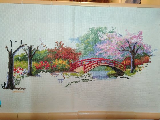 Этап процесса «Японский сад»