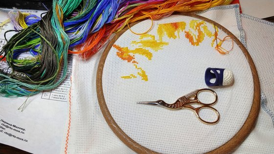 Этап процесса «Подсолнух»