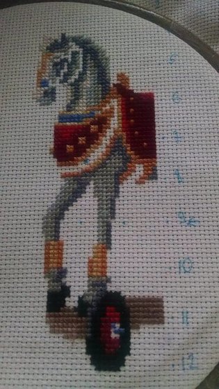 Этап процесса «Чаювання з ляльками»