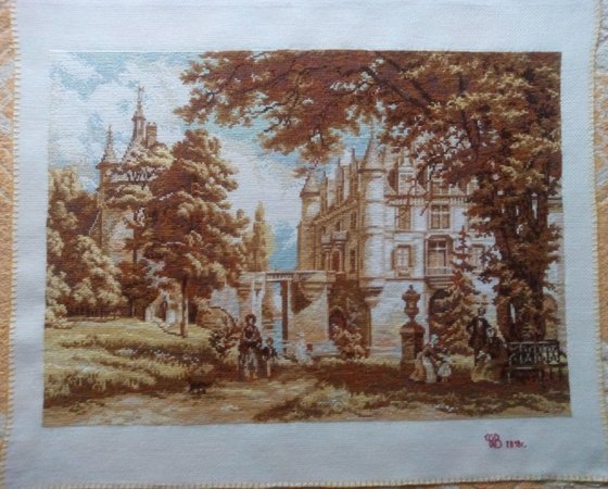 Этап процесса «В парке замка Шенонсо»