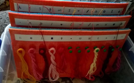 Этап процесса «Цветные розы»