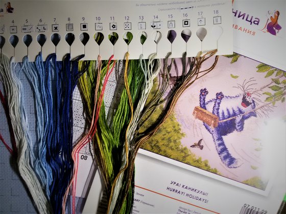 Этап процесса «Ура! Каникулы!»