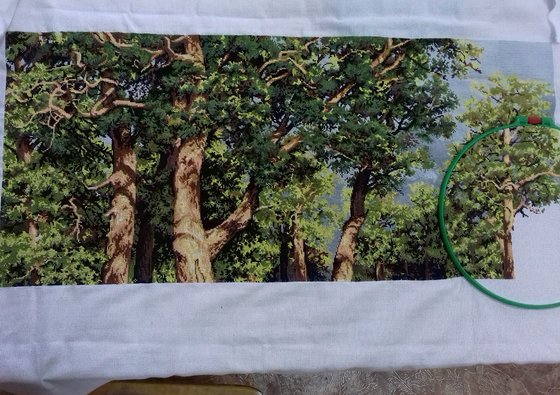 Этап процесса «Дубовая роща»