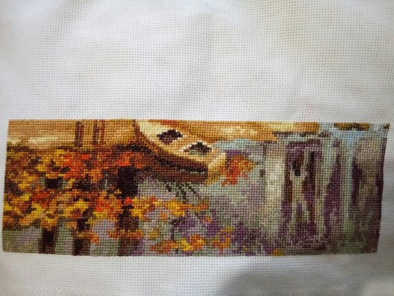 Этап процесса «Осенний пейзаж  Luca-S»