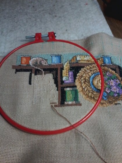 Этап процесса «мишки и пуговицы. дим.»