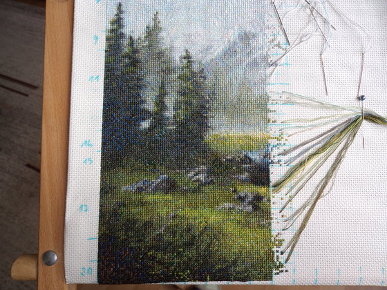 Этап процесса «Górski potoczek»