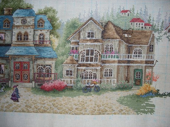 Этап процесса «Зелёная деревенька»