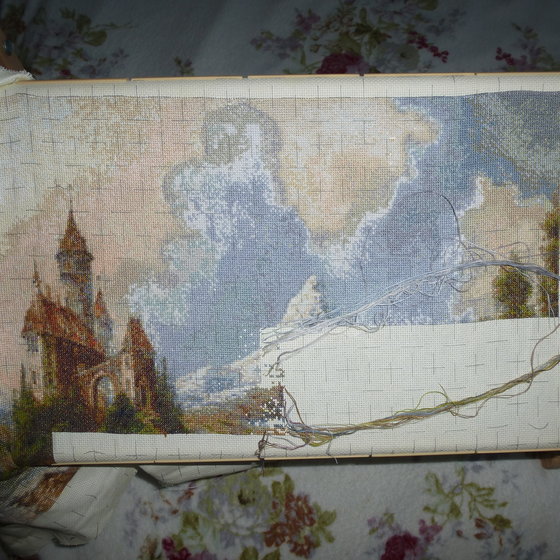 Этап процесса «Замок в горах»