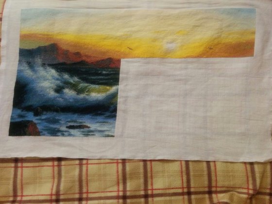 Этап процесса «Море по схеме И.Сумароковой»