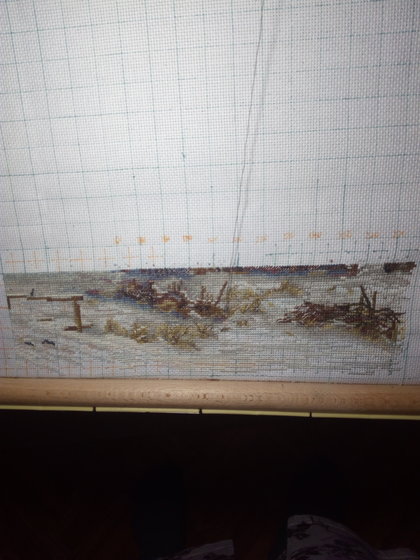 Этап процесса «Зимний вечер»