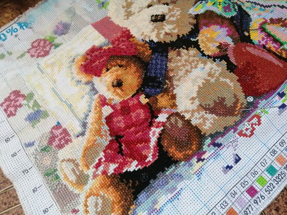 Этап процесса «Мишки»