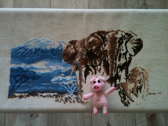 Этап процесса «Слоны в Саванне»