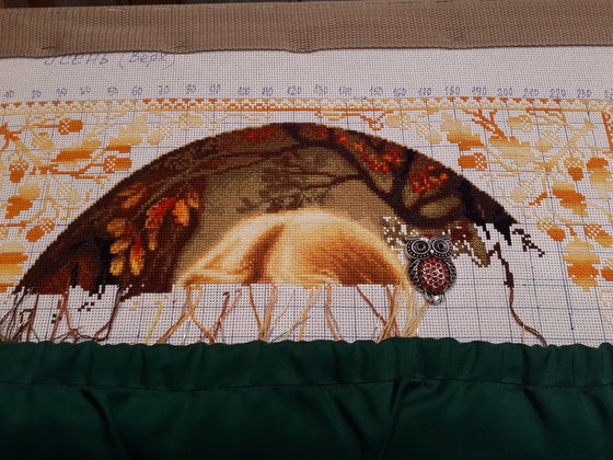 Этап процесса «Подружка Осень.»