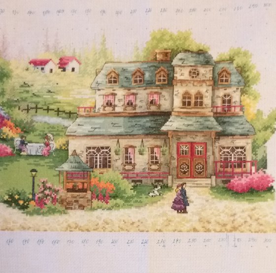 Этап процесса «Сказочный городок»