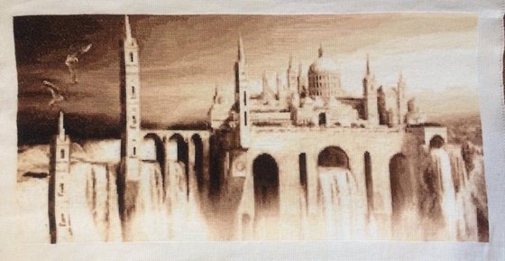 Этап процесса «Замок на воде»