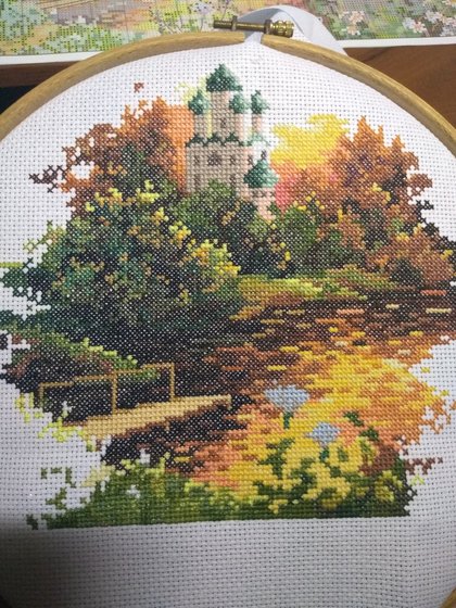 Этап процесса «Вечерний звон от Чудесной иглы»