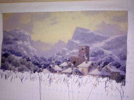 Этап процесса «зимний сад -химера»