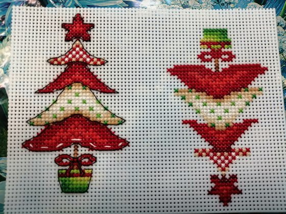 Этап процесса «М. П. Студия - Игрушки на пластиковой канве.»