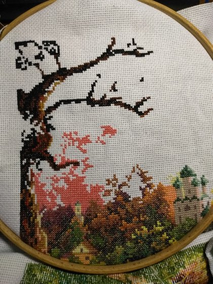 Этап процесса «Вечерний звон от Чудесной иглы»