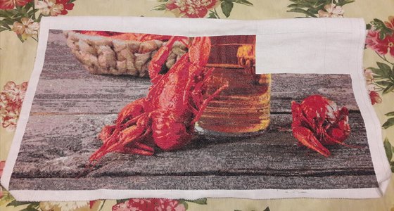 Этап процесса «Раки с пивом»