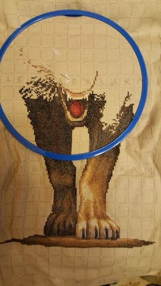 Этап процесса «Волчица»