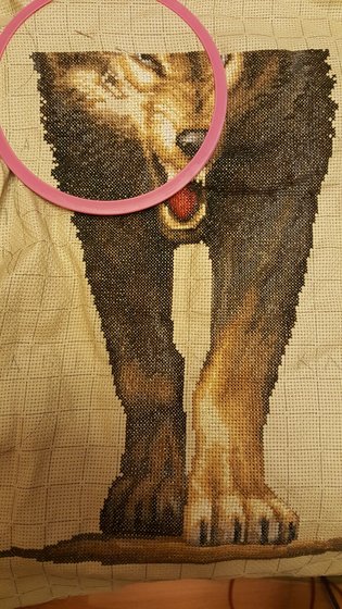 Этап процесса «Волчица»