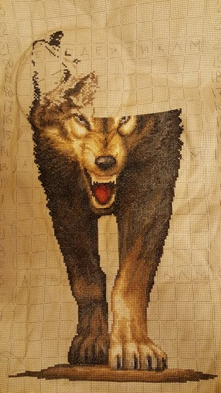 Этап процесса «Волчица»