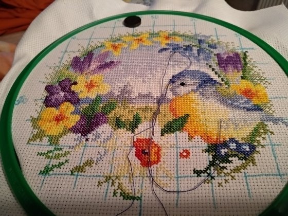 Этап процесса «Птичка- синичка»